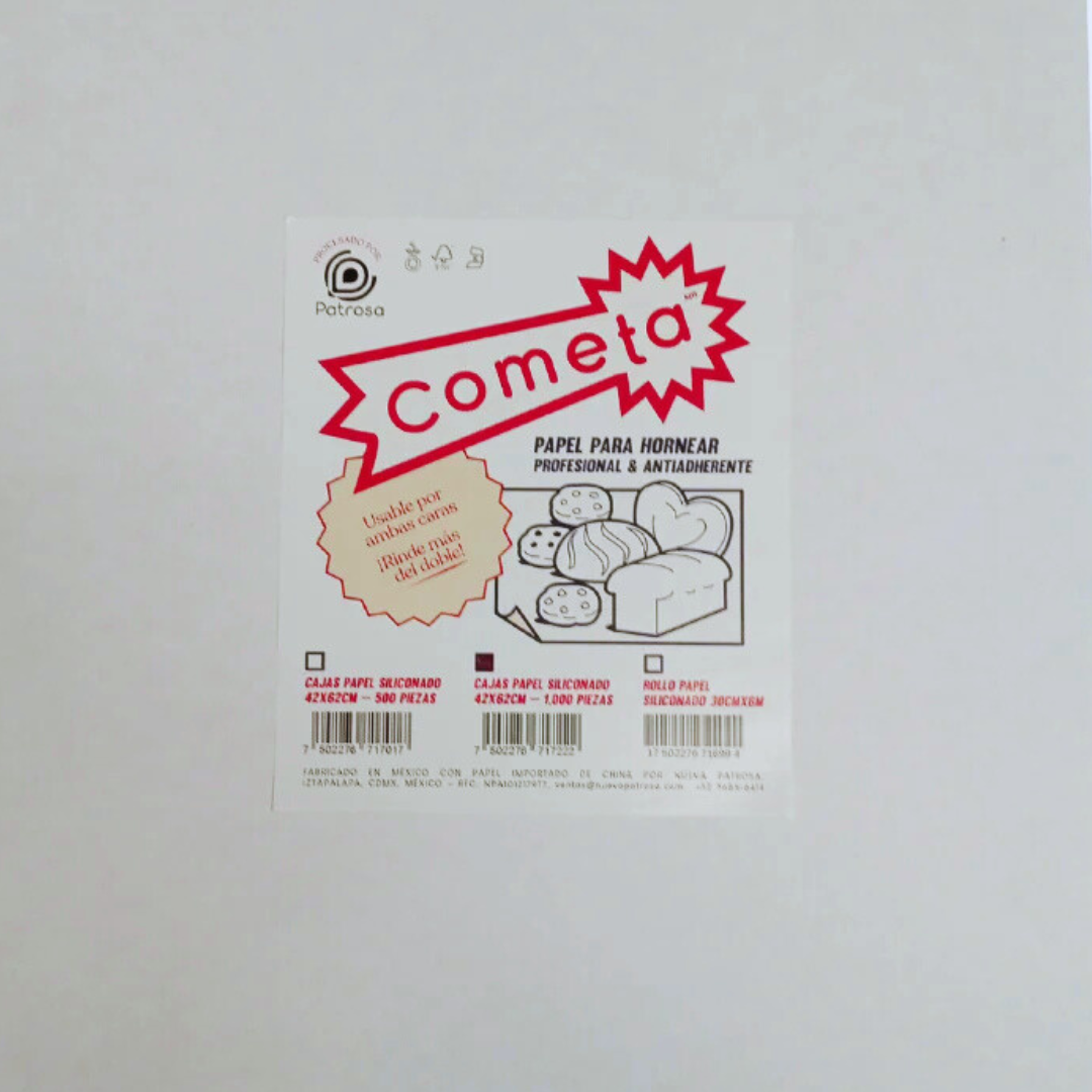 Papel para hornear ambas caras - Caja con 1000 hojas de 42 cm x 62 cm