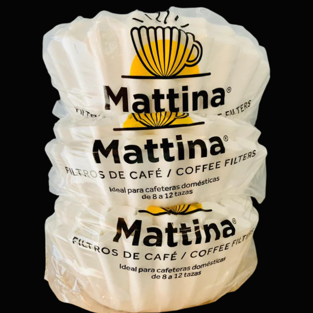 Filtro para cafeteras domésticas 1-8 tazas - Caja con 18 bolsas con 100 filtros (1800 filtros)